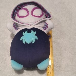 Plush Spider Toy with Hood